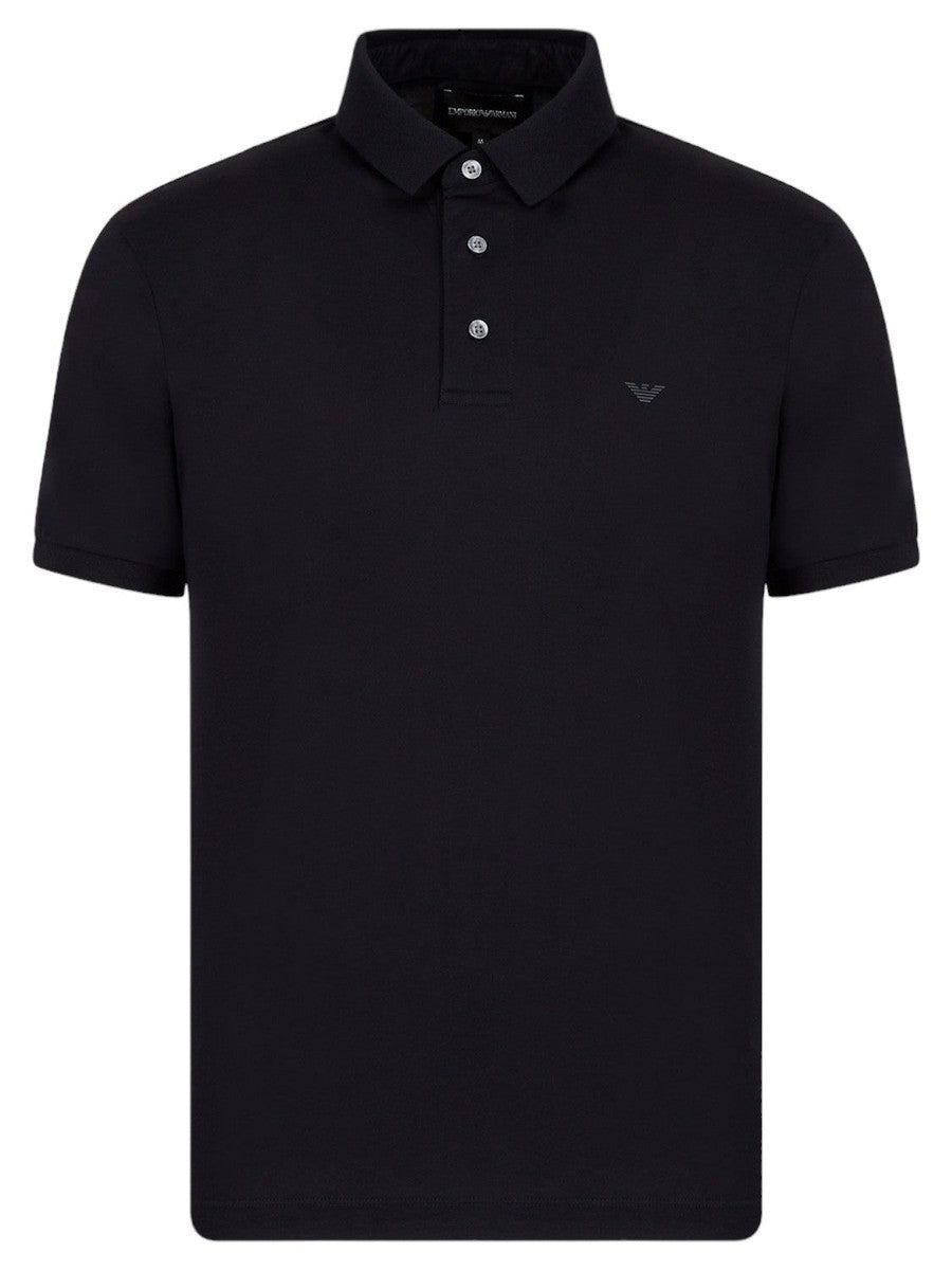 Polo in jersey misto lyocell ASV-Emporio Armani-Polo-Vittorio Citro Boutique