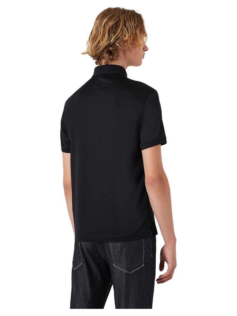 Polo in jersey misto lyocell ASV-Emporio Armani-Polo-Vittorio Citro Boutique