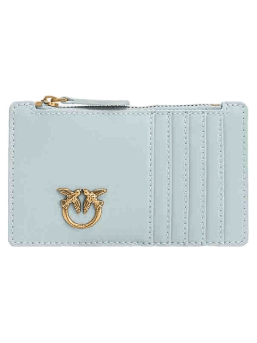 Portacarte airone con zip-Portafogli-Pinko-Vittorio Citro Boutique