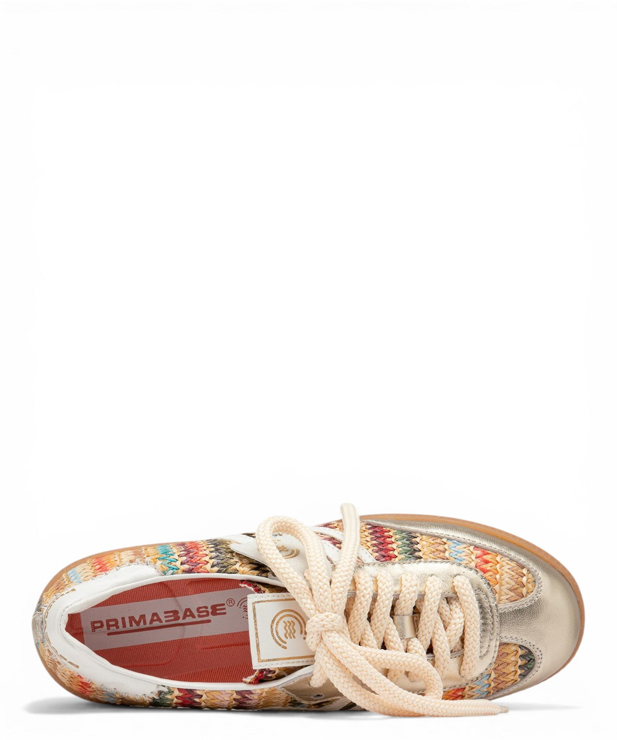 Polo sneaker a cassetta multicolor con Lacci Corda