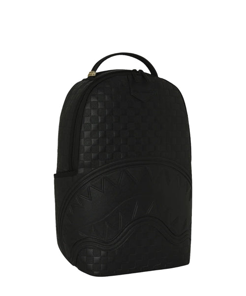 Sprayground Raised Check Backpack Zaino Nero a Scacchi