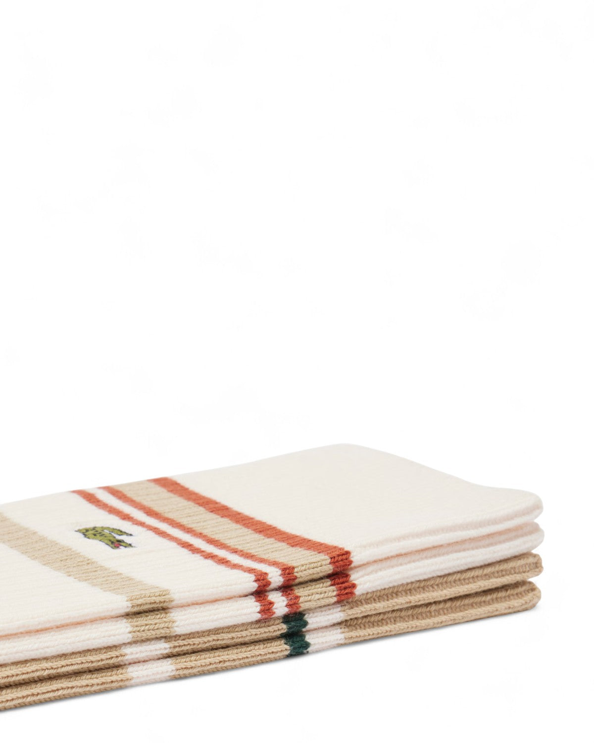 Confezione 2 paia di calzini a righe in cotone organico-LACOSTE-Calze e calzini-Vittorio Citro Boutique