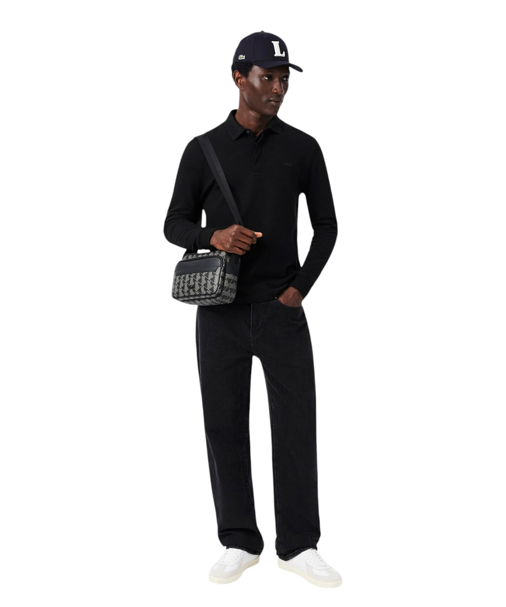 Cappellino da Baseball Lacoste in Twill con Ricamo 3D