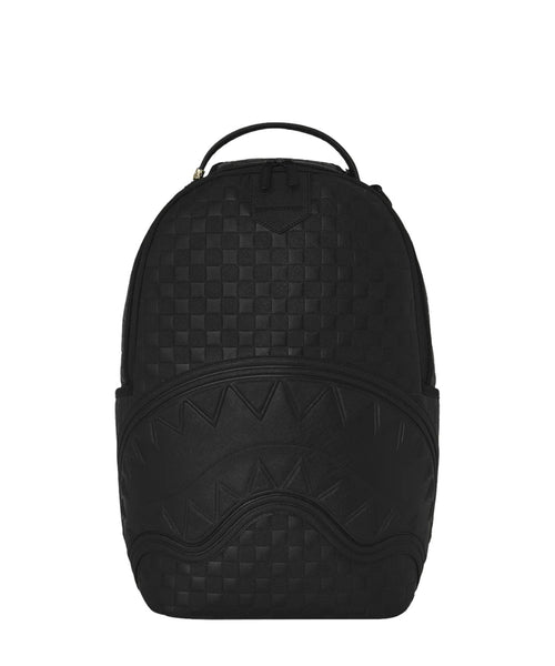 Sprayground Raised Check Backpack Zaino Nero a Scacchi