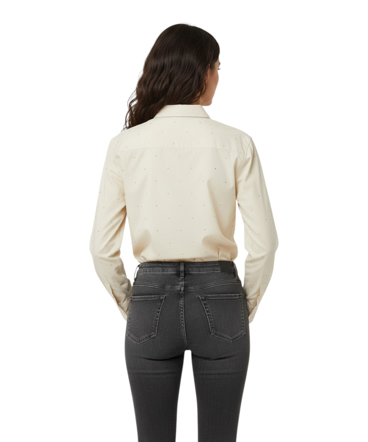 Camicia donna strass Meredith Mc2 Saint Barth