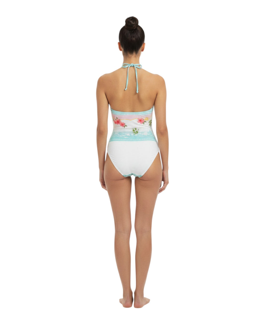 MC2 Saint Barth Meryem One-Piece Swimsuit with Print