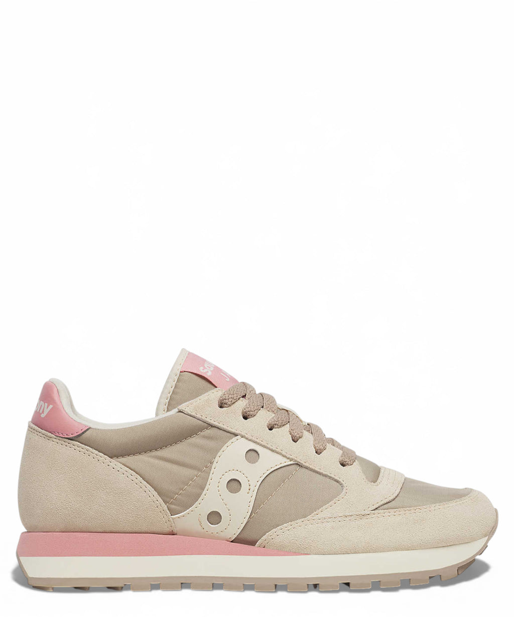 Sneakers Saucony Jazz Original i nylon og ruskind