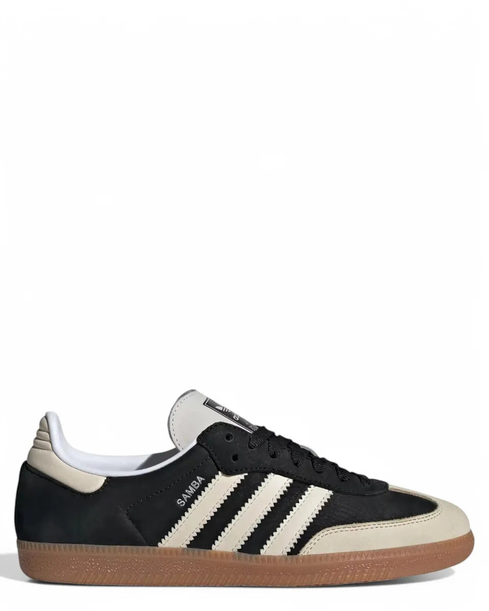 Adidas Samba OG W - Sneaker Iconiche in Core Black/Wonder White-Adidas Originals-Sneakers-Vittorio Citro Boutique