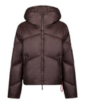 Damesdonsjas After Label Sarajevo van glanzend nylon
