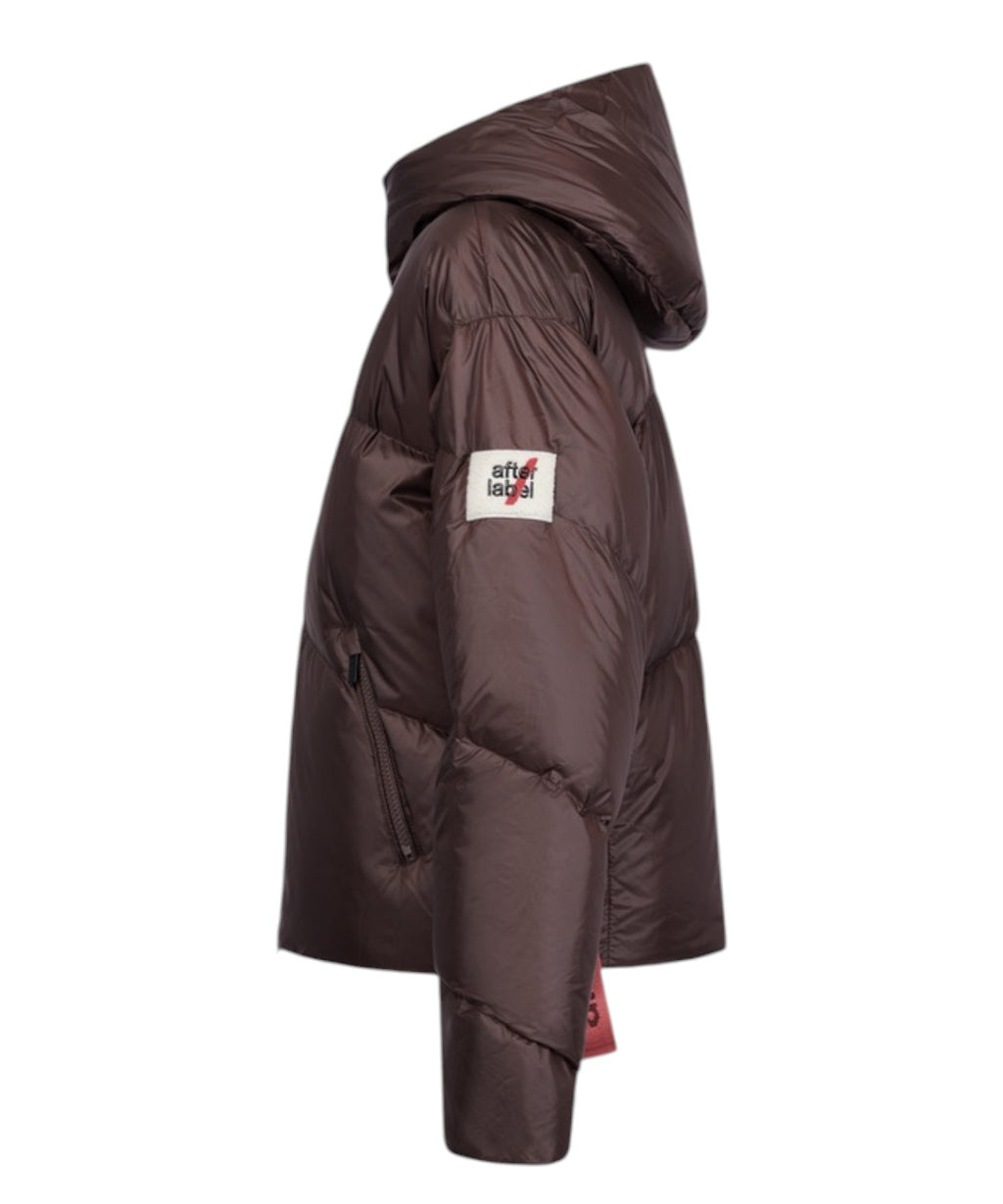 Damesdonsjas After Label Sarajevo van glanzend nylon