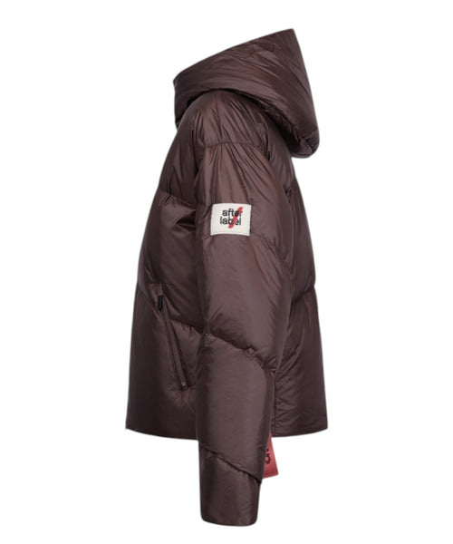 Damesdonsjas After Label Sarajevo van glanzend nylon