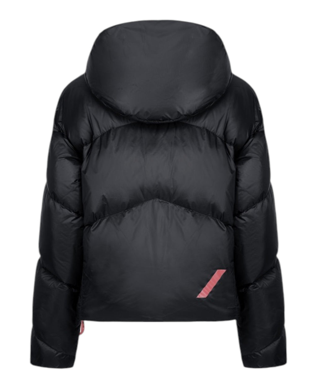 Damesdonsjas After Label Sarajevo van glanzend nylon