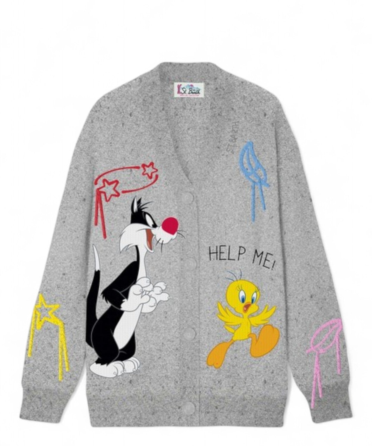 Cardigan Sasi Donegal Silvestro e Titty-Mc2 Saint Barth-Maglieria-Vittorio Citro Boutique