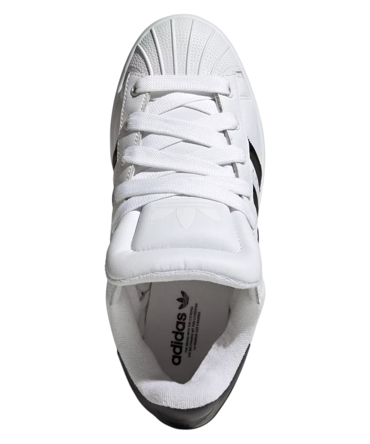 Adidas Superstar Stack women's leather sneakers with platform