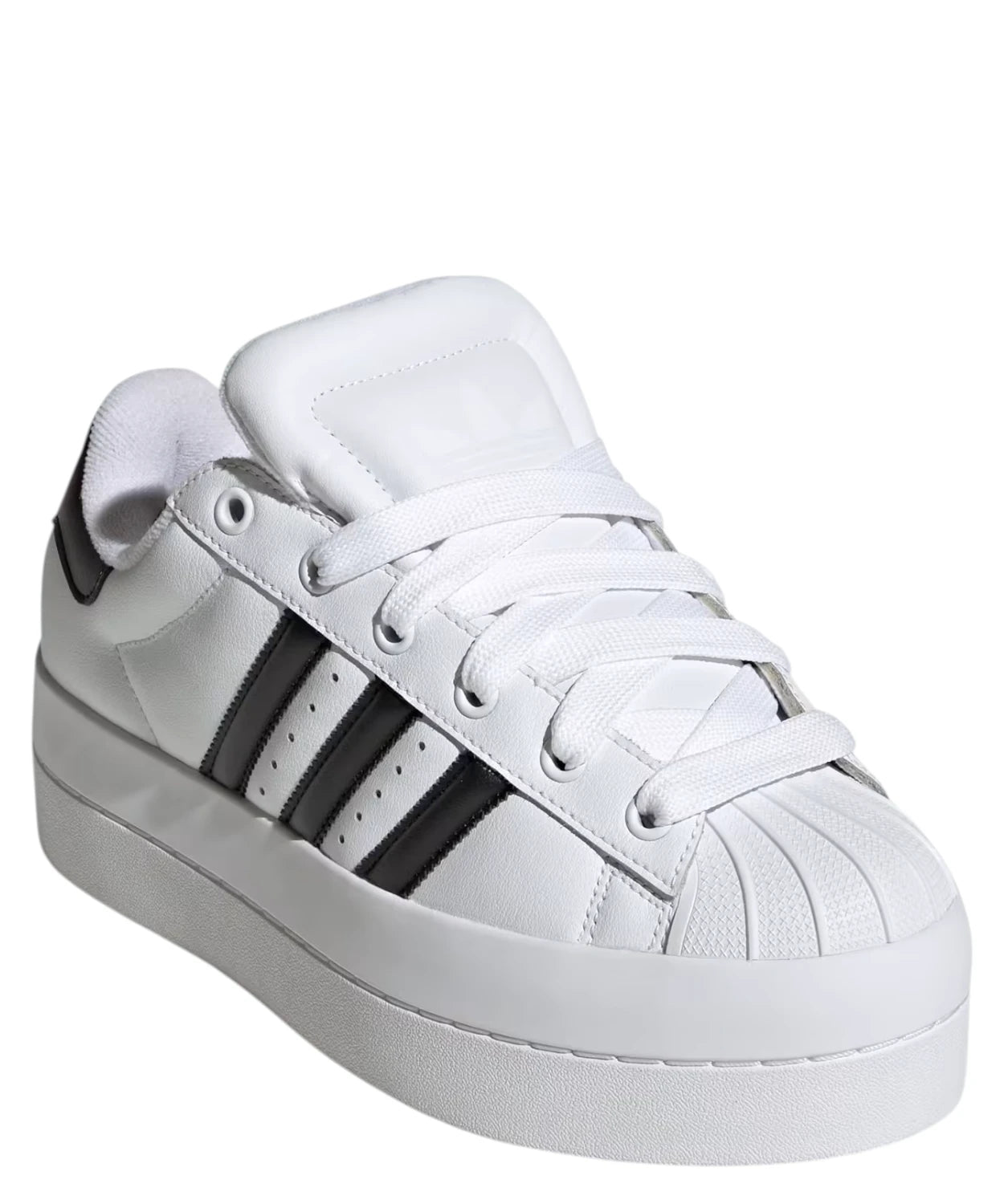 Adidas Superstar Stack women's leather sneakers with platform