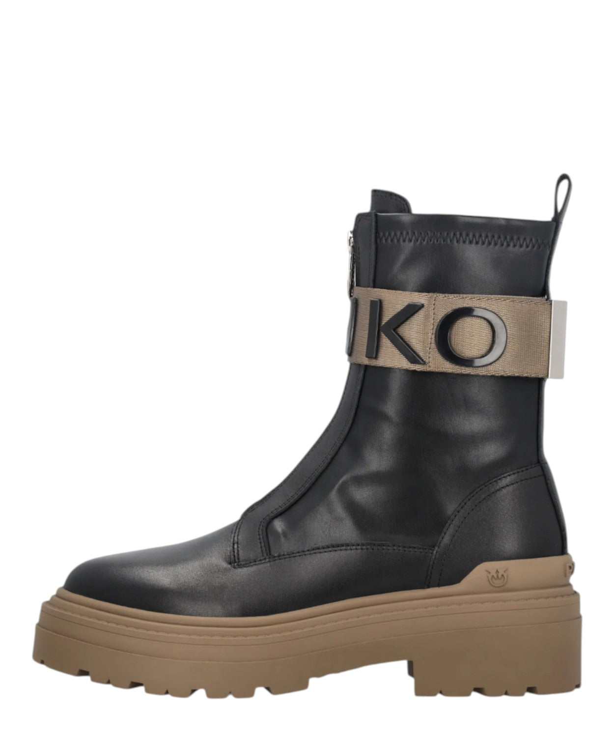 Stivali Platform PINKO con Logo Lettering
