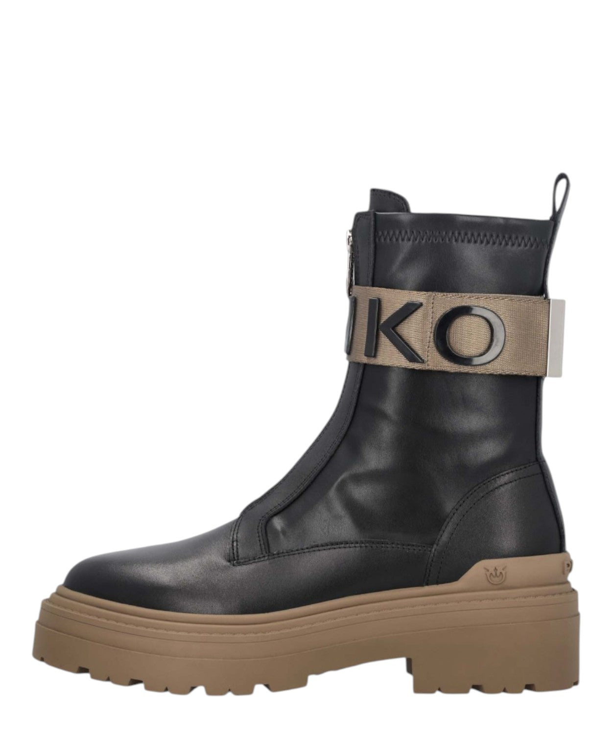 Stivali Platform PINKO con Logo Lettering