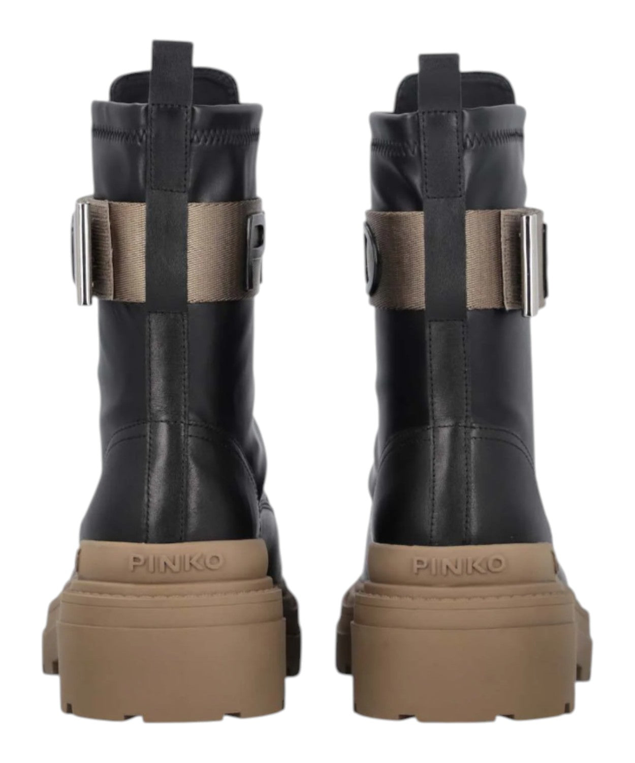 Stivali Platform PINKO con Logo Lettering