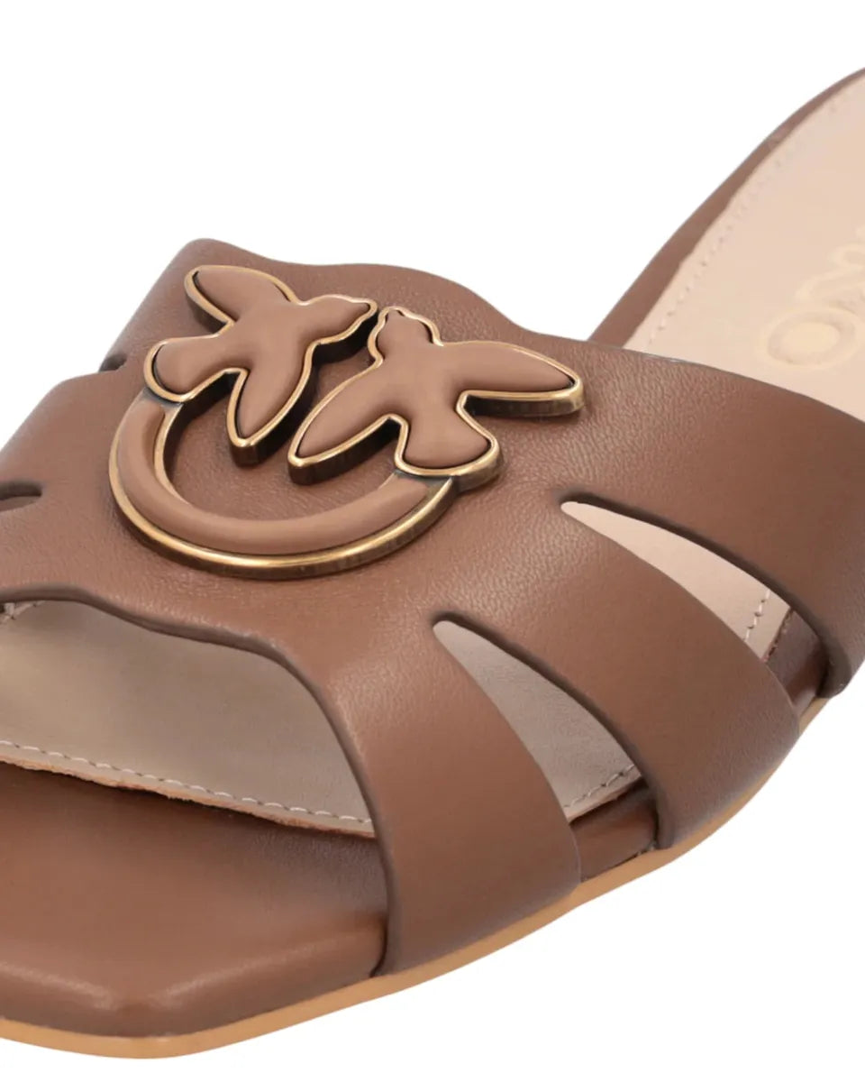 Ciabattine in Nappa Love Birds-Pinko-Ciabatte-Vittorio Citro Boutique