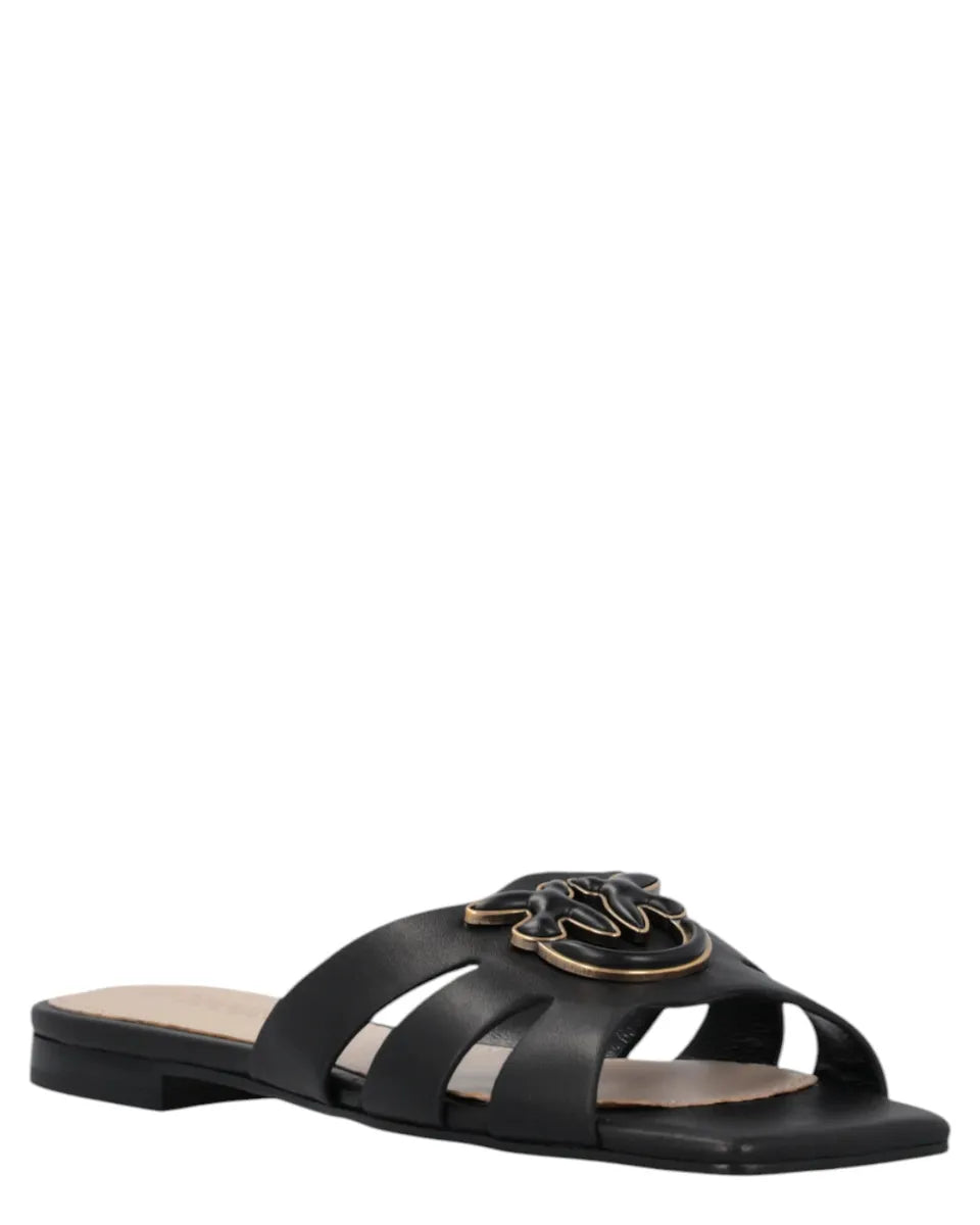 Ciabattine in Nappa Love Birds-Pinko-Ciabatte-Vittorio Citro Boutique