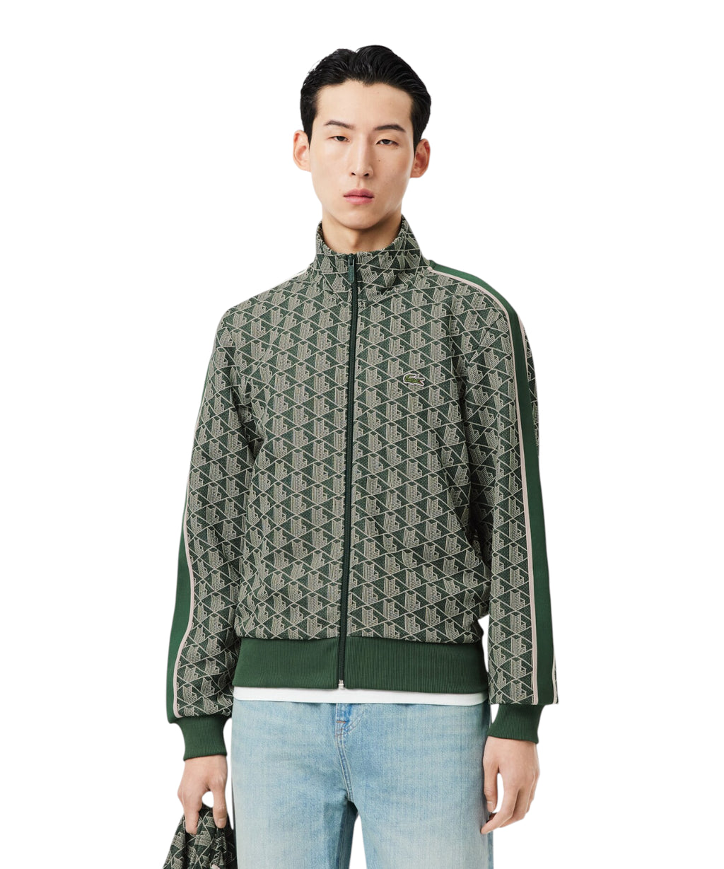 Lacoste Paris Jacquard Zip Hoodie