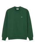 Felpa Lacoste in Cotone Felpato per Comfort e Stile