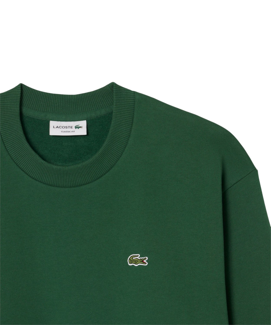 Felpa Lacoste in Cotone Felpato per Comfort e Stile