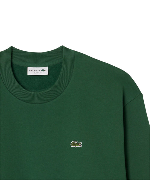 Felpa Lacoste in Cotone Felpato per Comfort e Stile