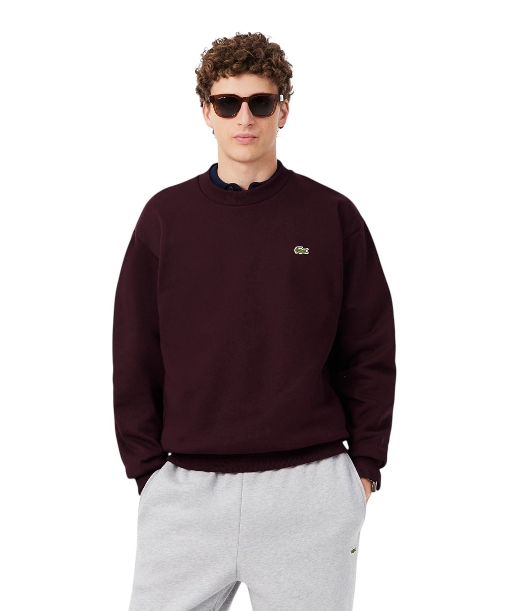 Felpa Lacoste Cotone Felpato