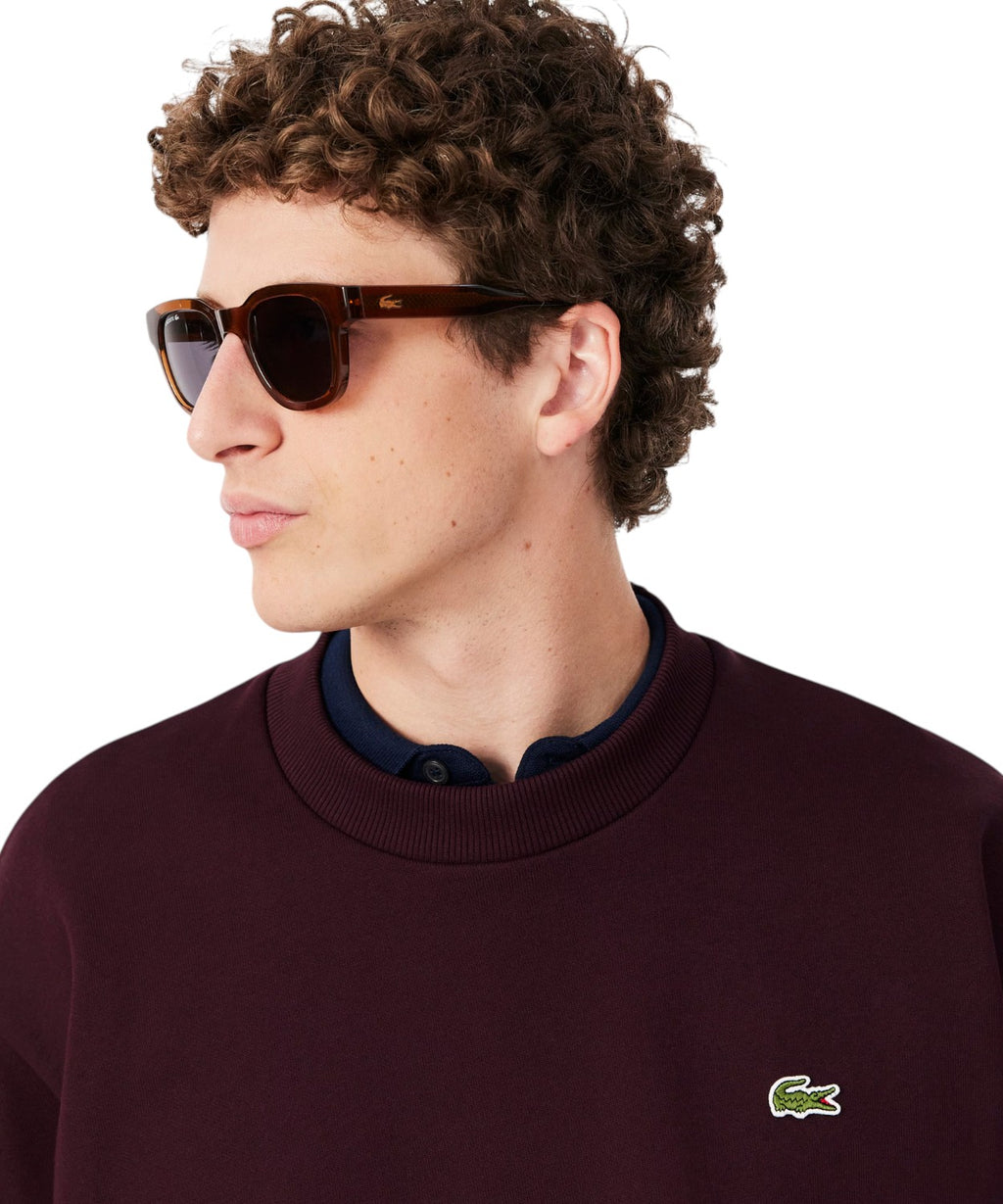 Felpa Lacoste Cotone Felpato