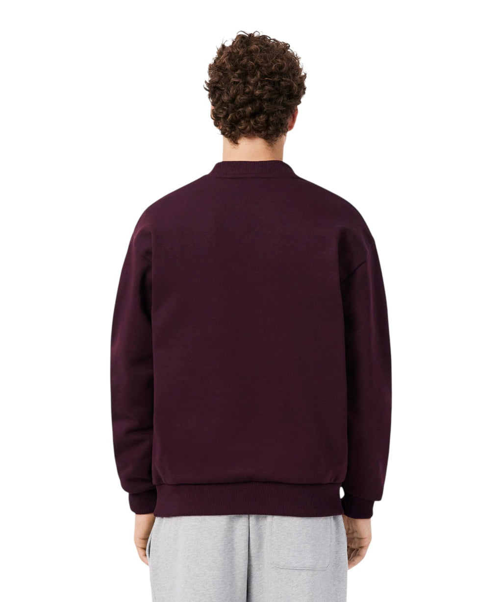 Felpa Lacoste Cotone Felpato