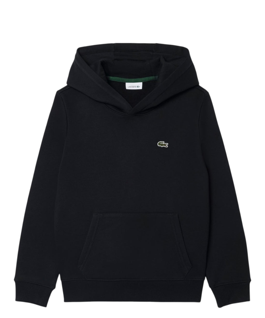 Felpa Lacoste Bambino con Cappuccio e Tasca