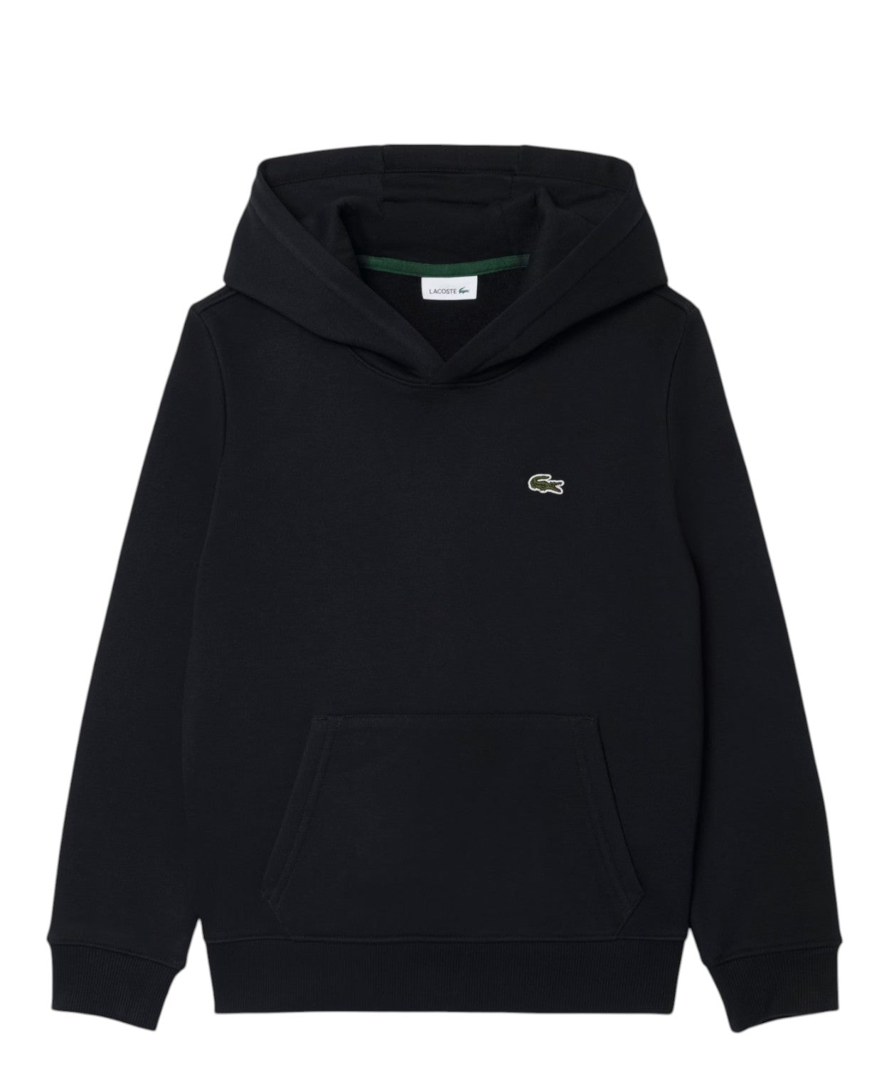 Felpa Lacoste Bambino con Cappuccio e Tasca