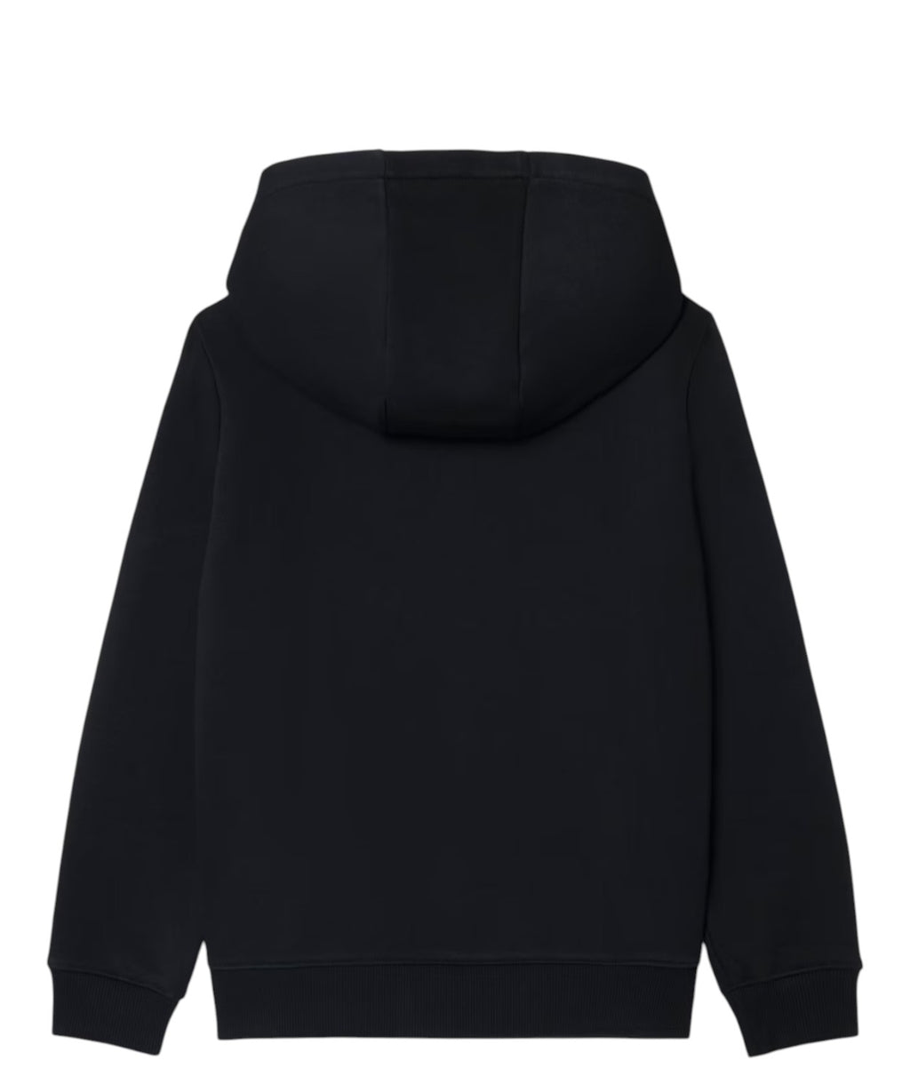Felpa Lacoste Bambino con Cappuccio e Tasca