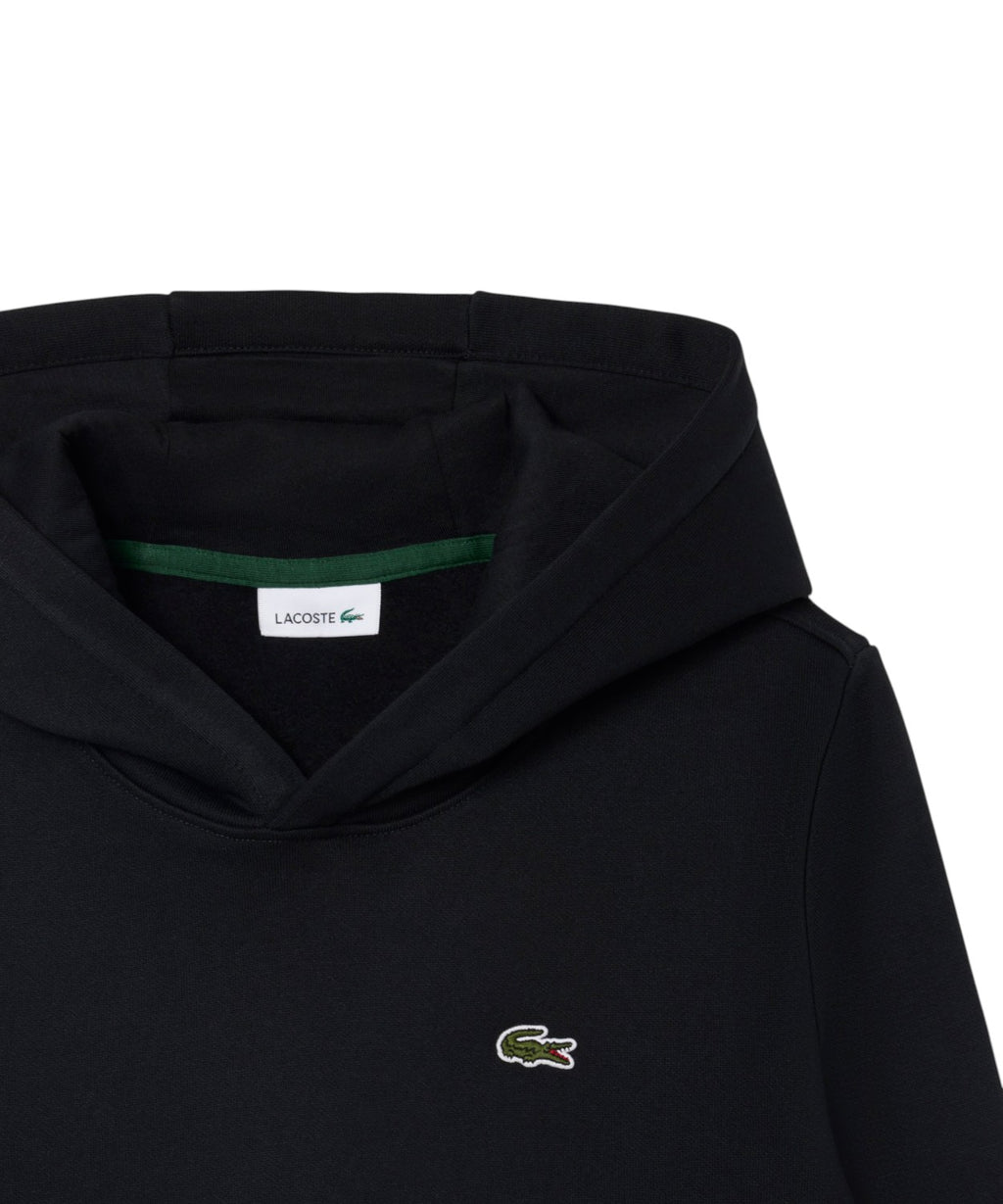 Felpa Lacoste Bambino con Cappuccio e Tasca