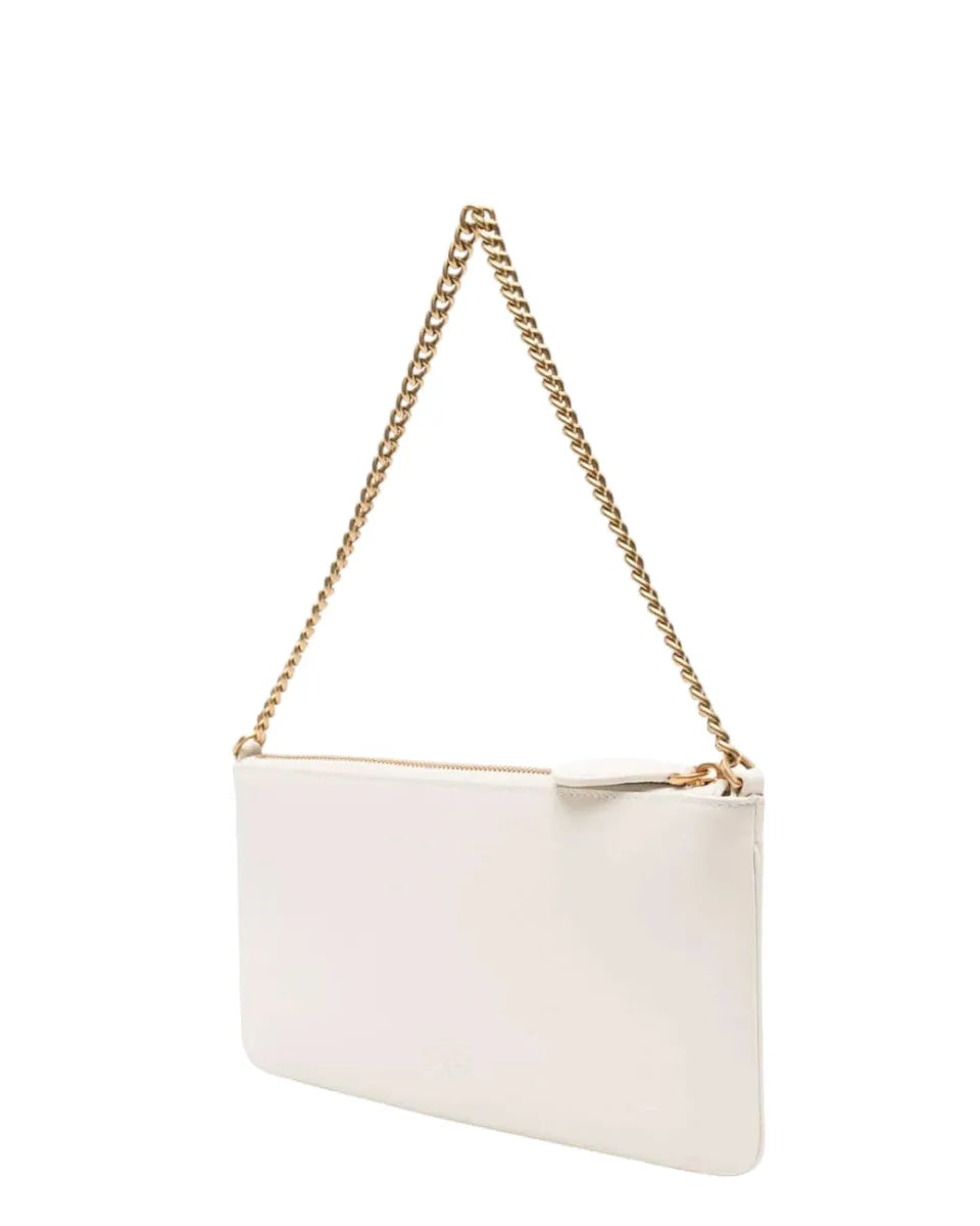 Horizontal Flat Bag in pelle-Pochette-Pinko-Vittorio Citro Boutique