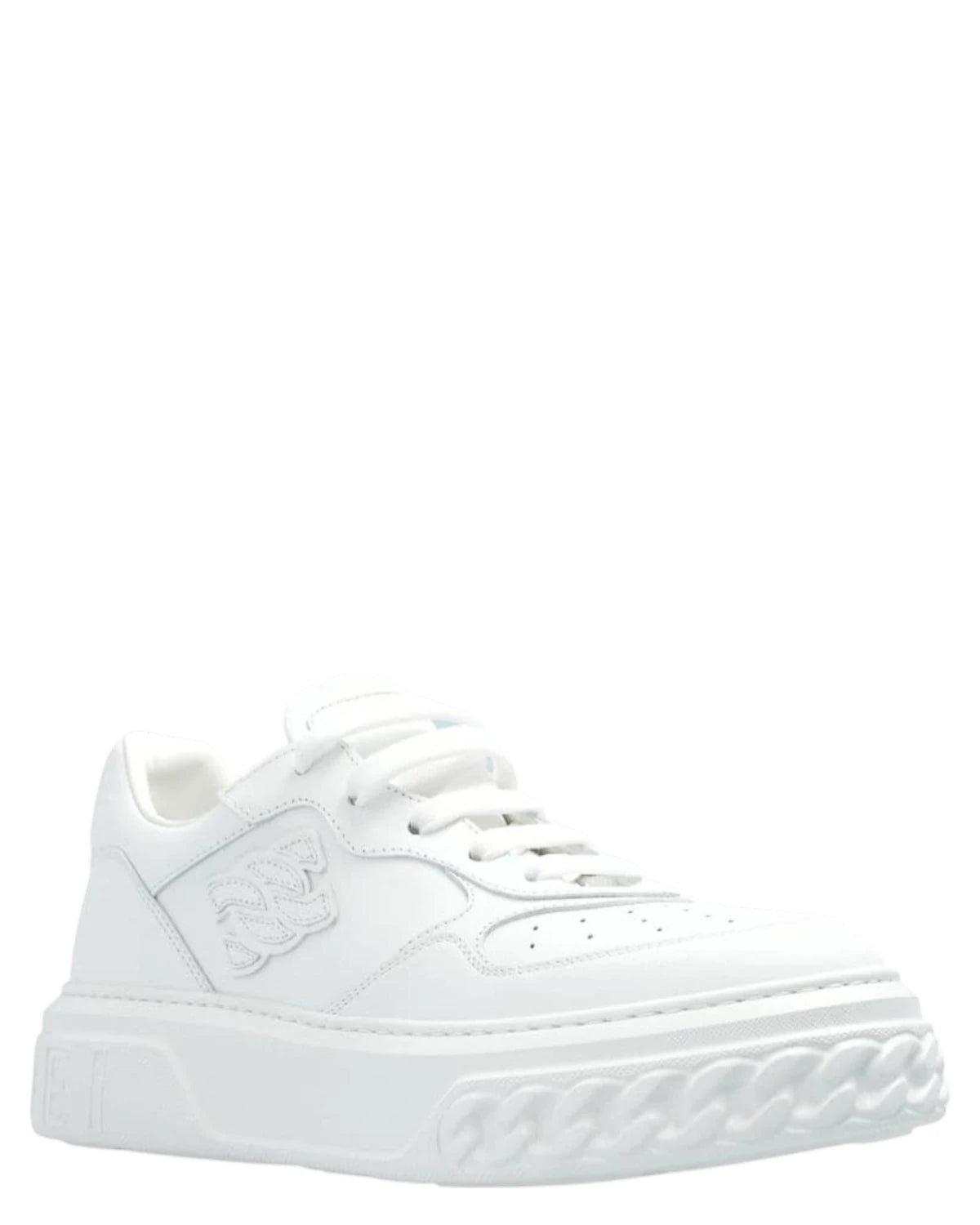 Sneakers Off Road bianche donna con suola platform