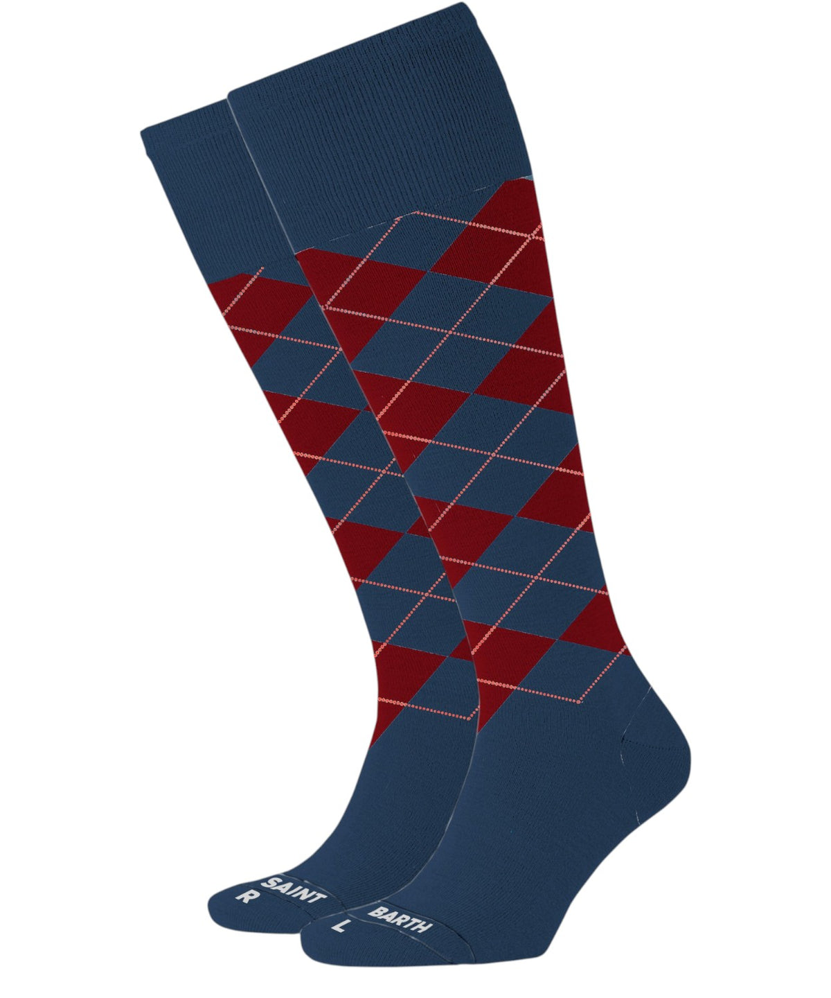 Calzini Jacquard in Cotone Mc2 Saint Barth