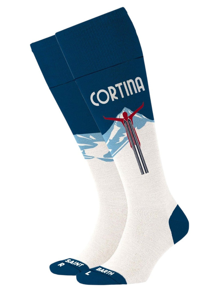 Calze Lunghe con stampa Cortina-Mc2 Saint Barth-Calze e calzini-Vittorio Citro Boutique