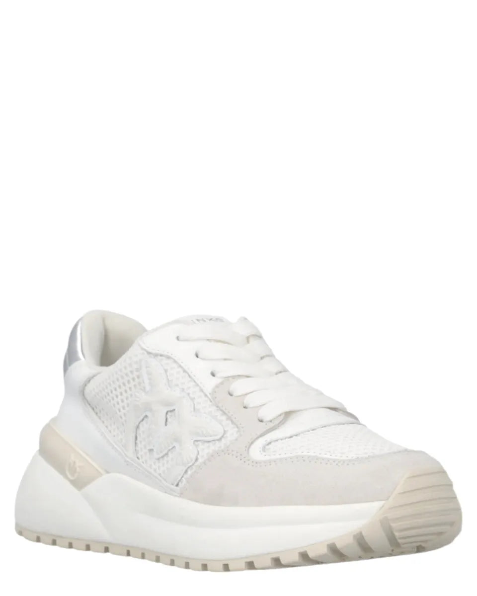 Scarpe Gem Chunky Laminate con Logo Love Birds-Pinko-Sneakers-Vittorio Citro Boutique