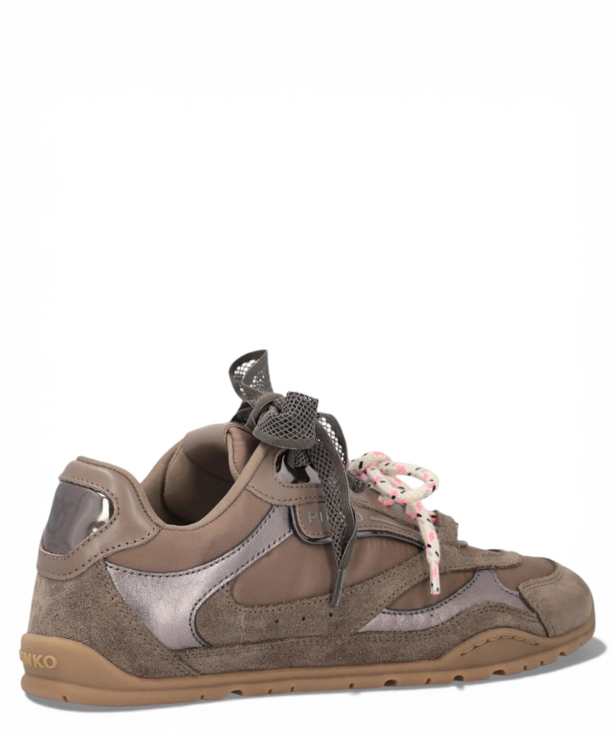 Sneakers Pinko YULIA 01 con doppi lacci e applicazioni