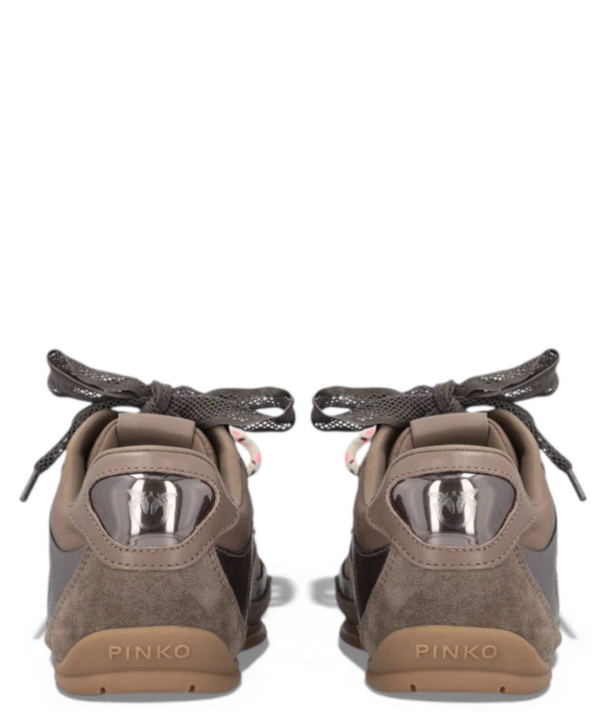 Sneakers Pinko YULIA 01 con doppi lacci e applicazioni