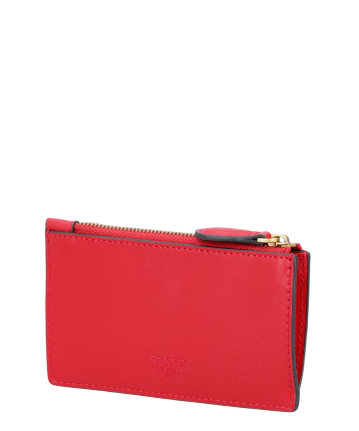 Portacarte Pinko Airone in pelle di vacchetta elegante