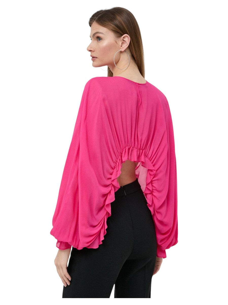 Carambola coprispalle con volant-Pinko-Top-Vittorio Citro Boutique