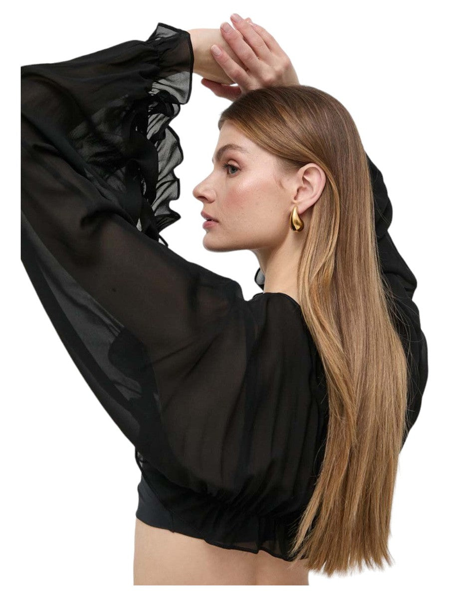 Carambola coprispalle con volant-Pinko-Top-Vittorio Citro Boutique