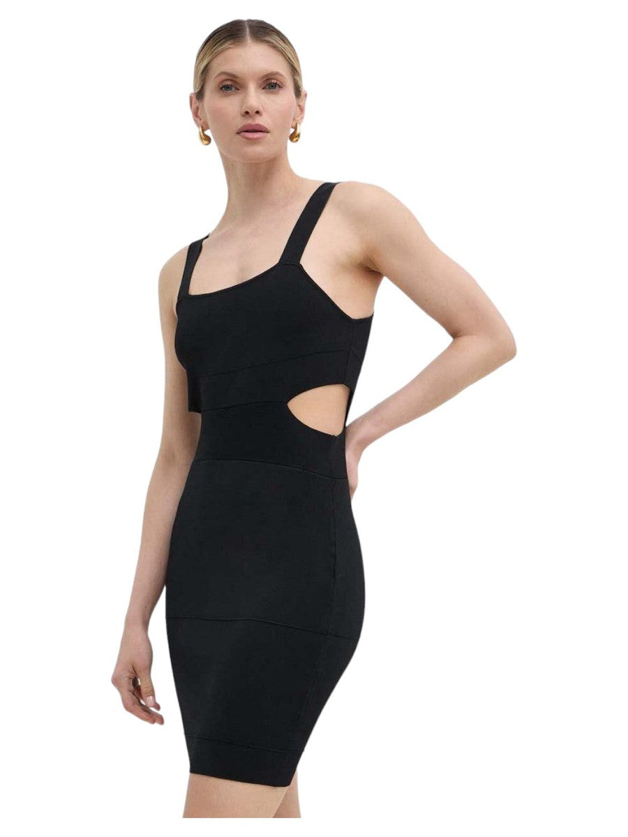 Mini abito in maglia a costine-Twinset-Abiti-Vittorio Citro Boutique