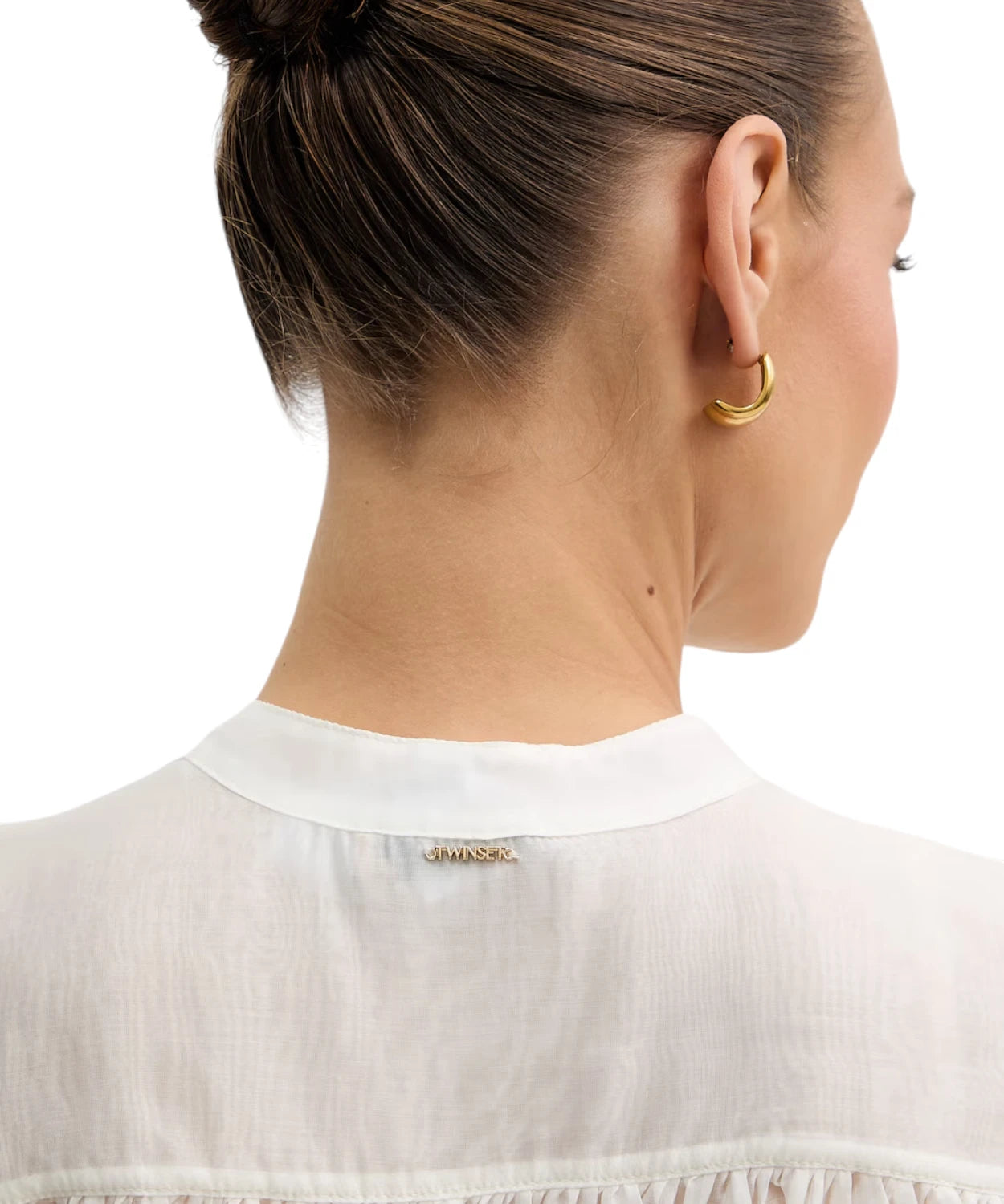 Camicia Twinset Donna in Lyocell Trasparente