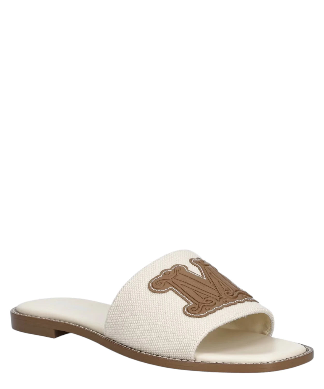 Leren Slide Slippers Max Mara Beachwear CAUCASO