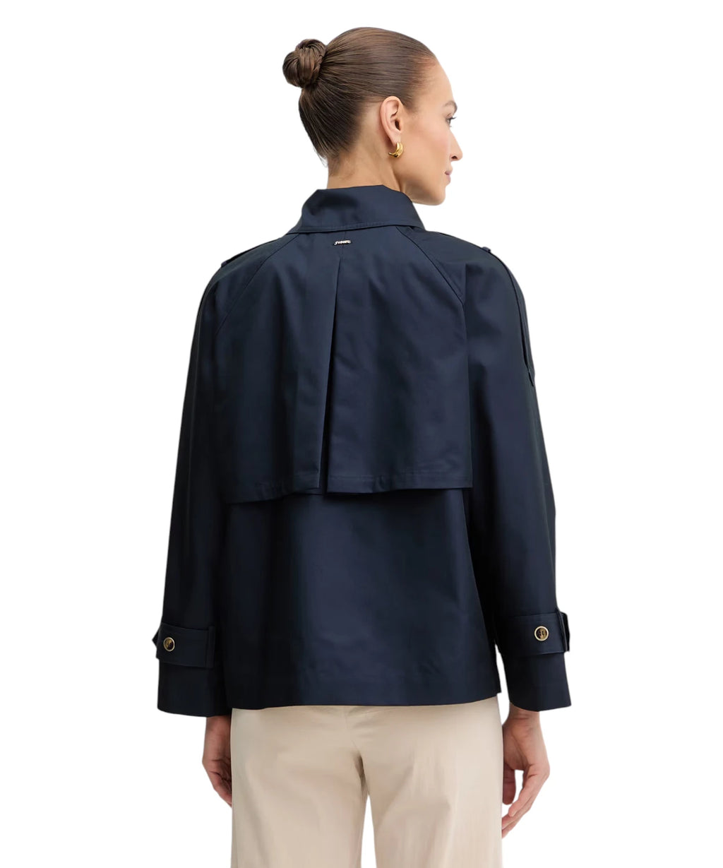 Trench Corto Twinset Donna in Cotone Elegante