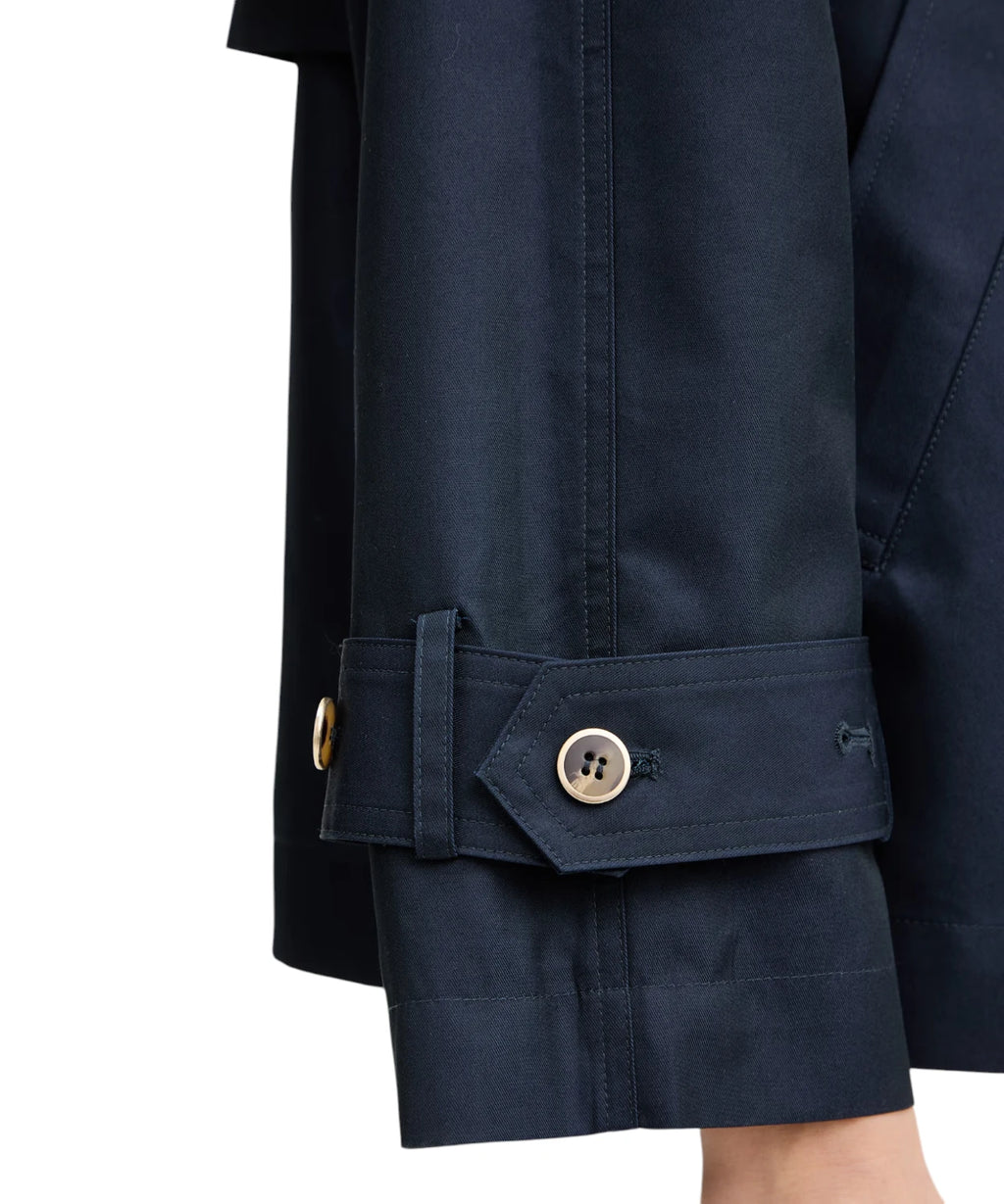 Trench Corto Twinset Donna in Cotone Elegante